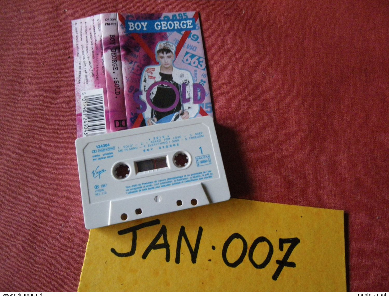 BOY GEORGE K7 AUDIO VOIR PHOTO...ET REGARDEZ LES AUTRES (PLUSIEURS) (JAN 007) - Cassettes Audio