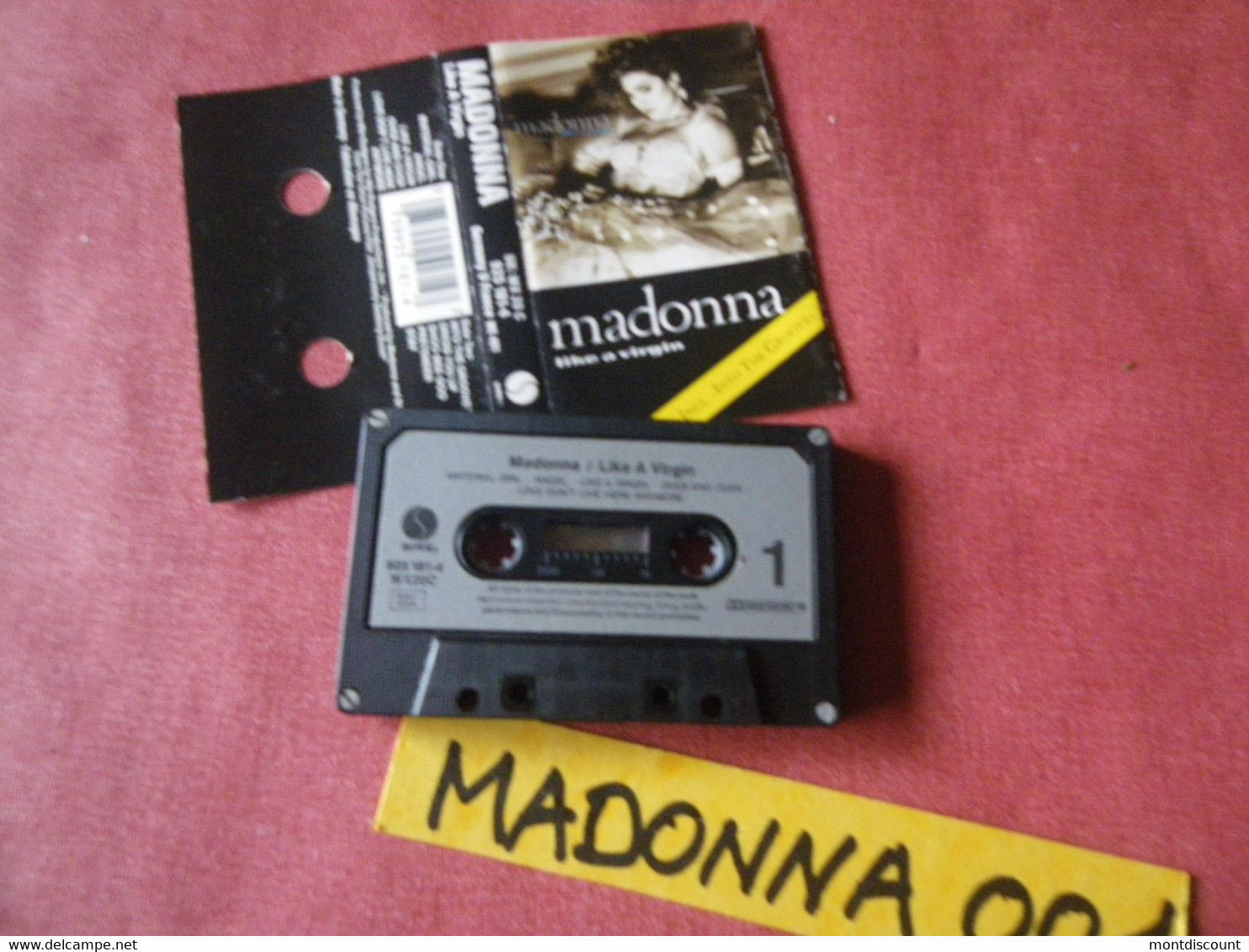 MADONNA K7 AUDIO VOIR PHOTO...ET REGARDEZ LES AUTRES (PLUSIEURS) (MADONNA 001) - Cassettes Audio