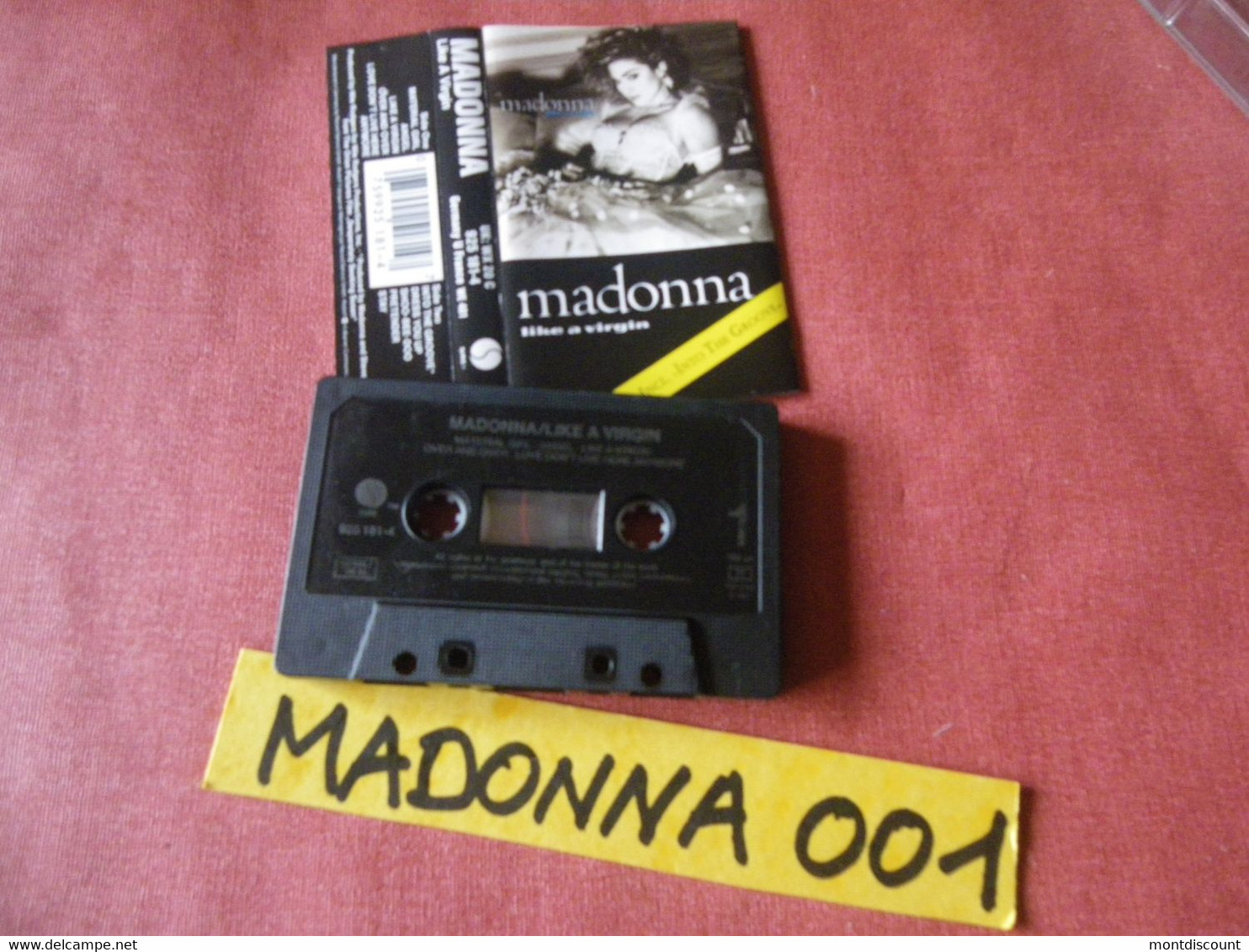 MADONNA K7 AUDIO VOIR PHOTO...ET REGARDEZ LES AUTRES (PLUSIEURS) (MADONNA 001) - Cassettes Audio