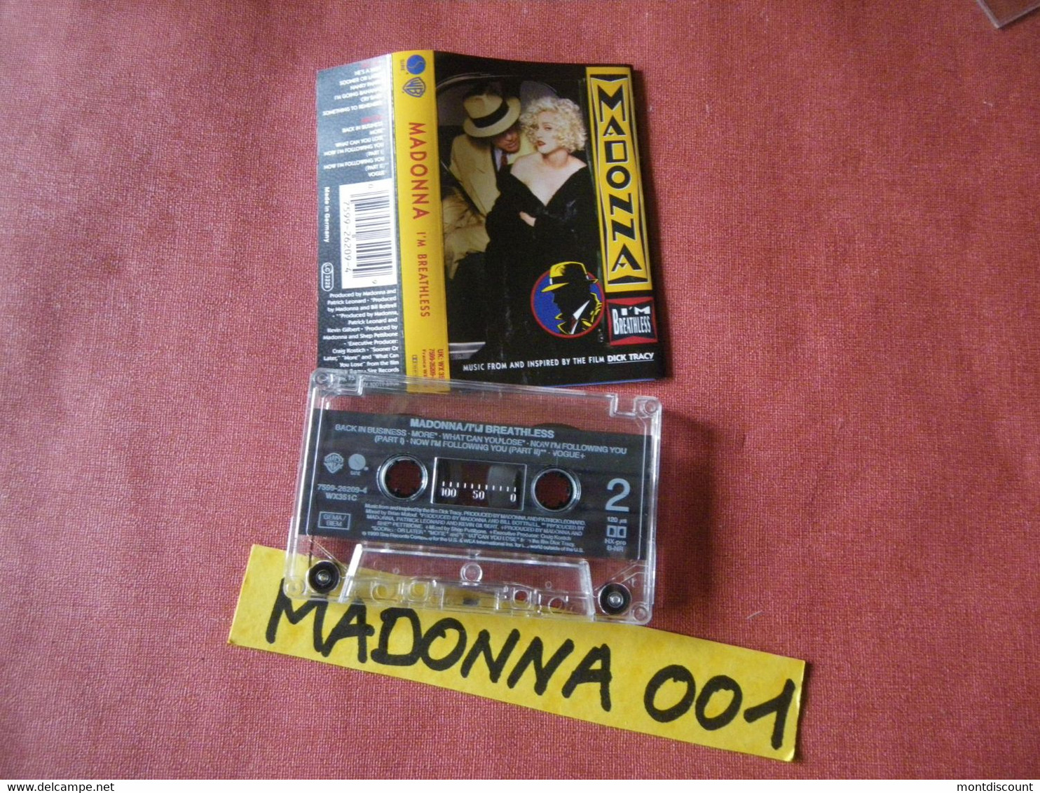 MADONNA K7 AUDIO VOIR PHOTO...ET REGARDEZ LES AUTRES (PLUSIEURS) (MADONNA 001) - Cassettes Audio