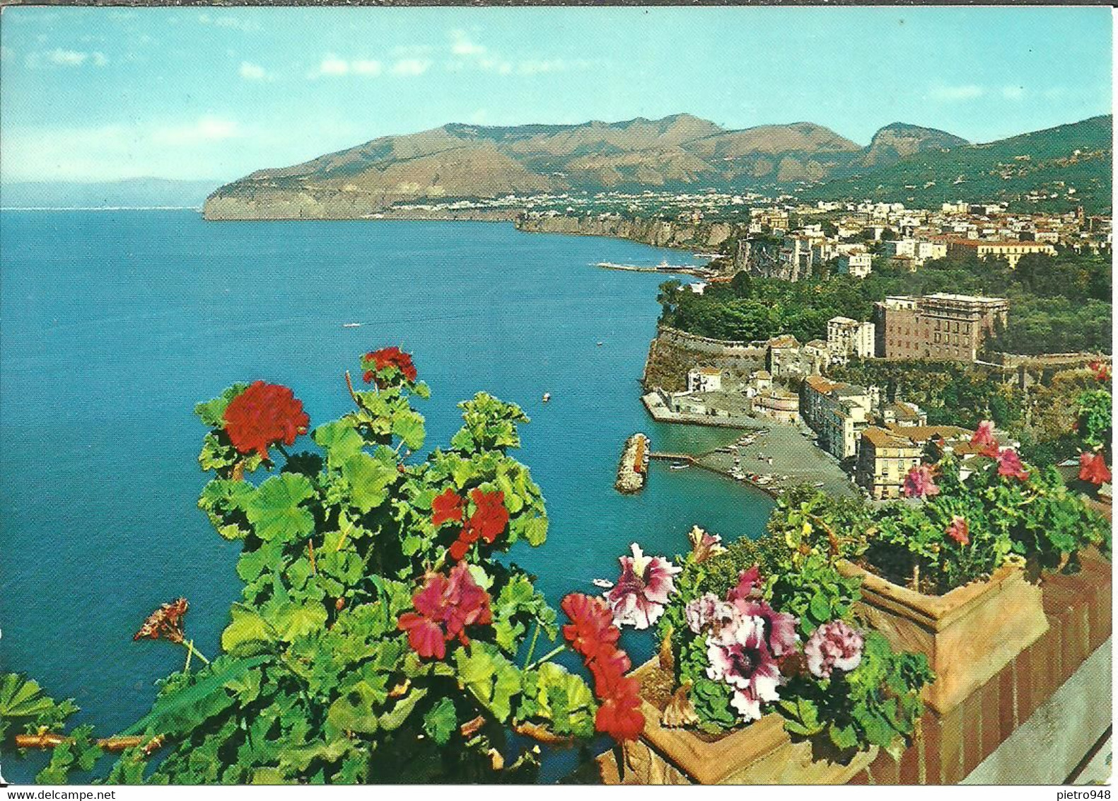 Sorrento (Napoli) Panorama E Punta Scutari, General View And Scutari Point - Portici