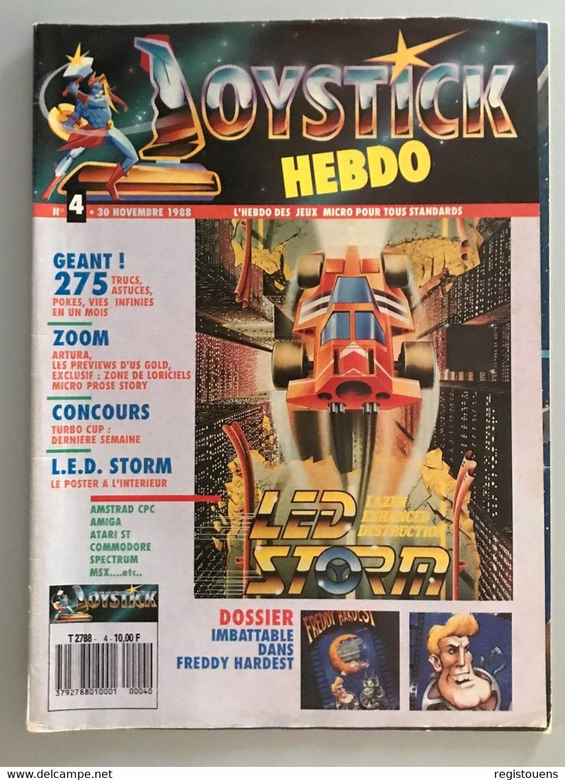 Joystick Hebdo N° 4 - 1988 - Informatique