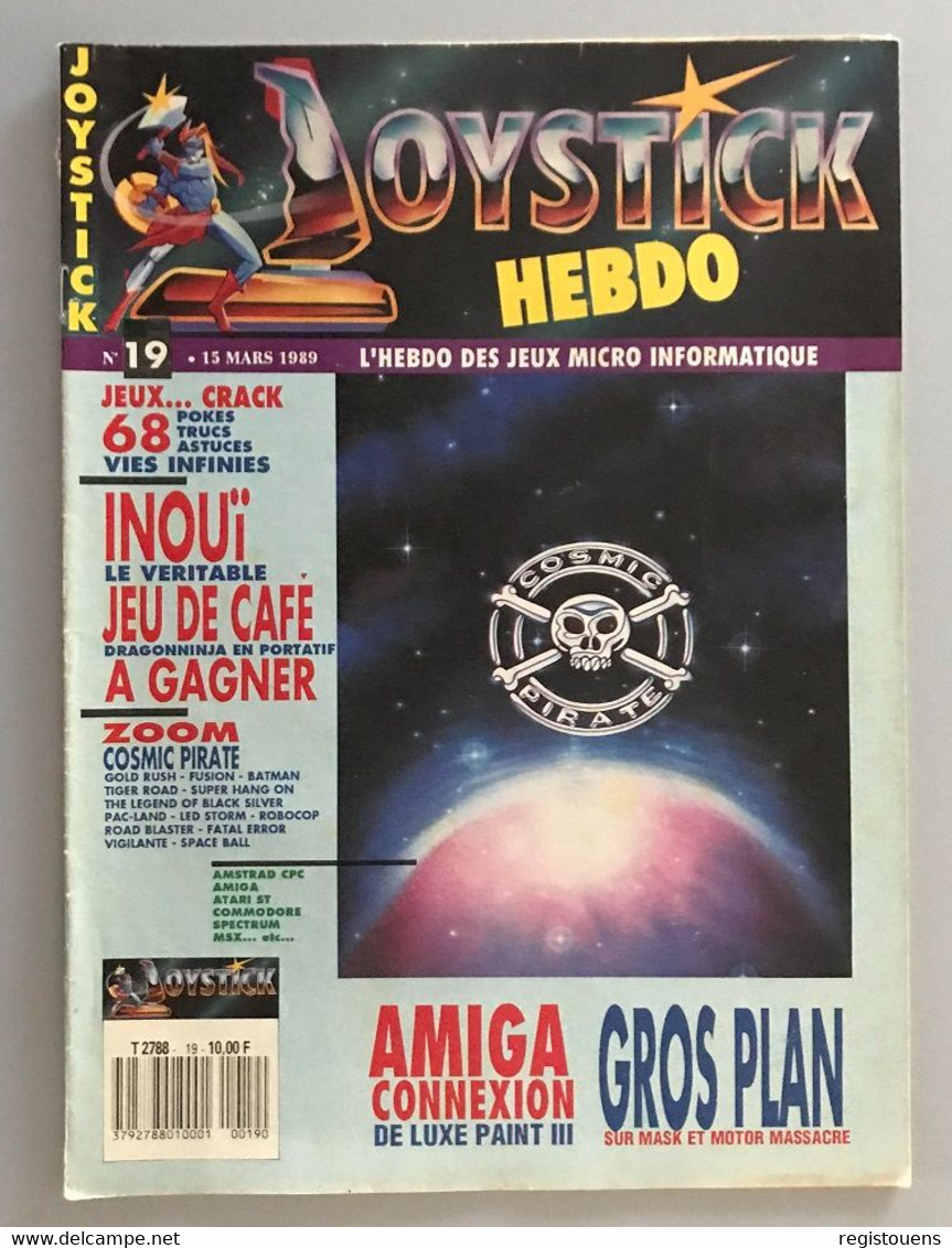 Joystick Hebdo N° 19 - 1989 - Informática