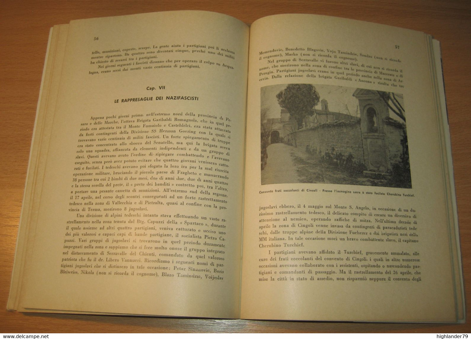 La Resistenza In Provincia Di Pesaro E La Partecipazione Degli Jugoslavi The Resistance In The Province Of Pesaro - War 1939-45