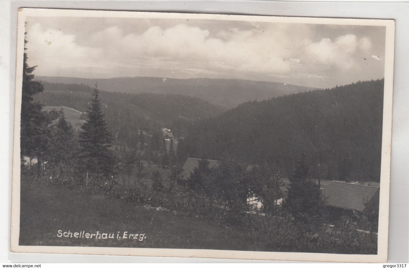 A5797) SCHELLERHAU I. Ergebirge - Tolle Sehr Alte AK !! 1943 - Schellerhau