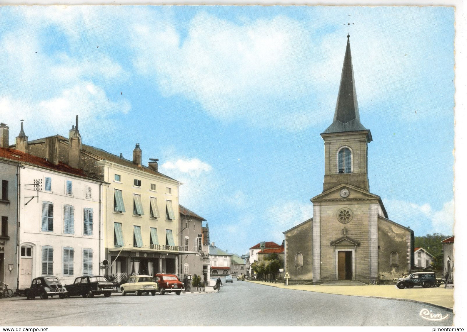 DOMPAIRE PLACE DE L'EGLISE HOTEL DU COMMERCE - Dompaire