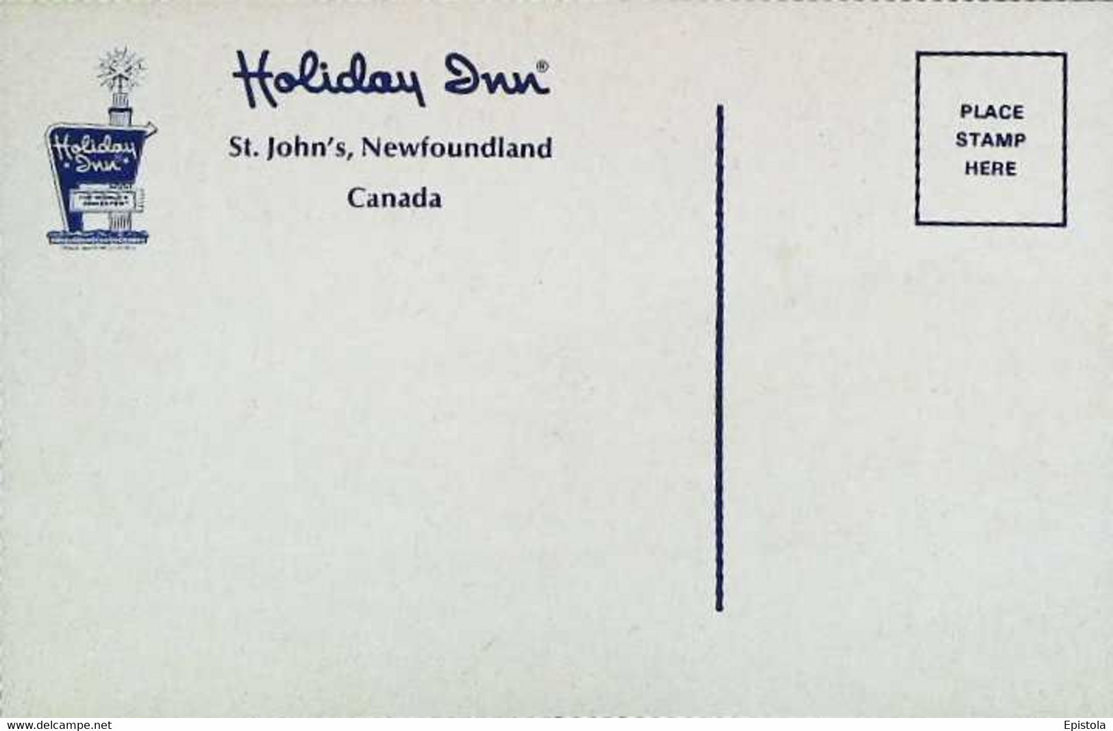 ► St John's Newfoundland  (Terre-Neuve) HOLIDAY INN Hotel 1950/60s Automobiles - St. John's