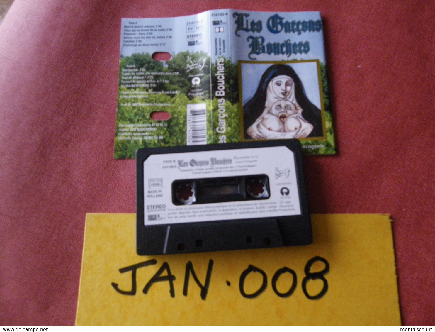 LES GARCONS BOUCHERS (Les Garçons Bouchers) K7 AUDIO VOIR PHOTO...ET REGARDEZ LES AUTRES (PLUSIEURS) (JAN 008) - Cassettes Audio