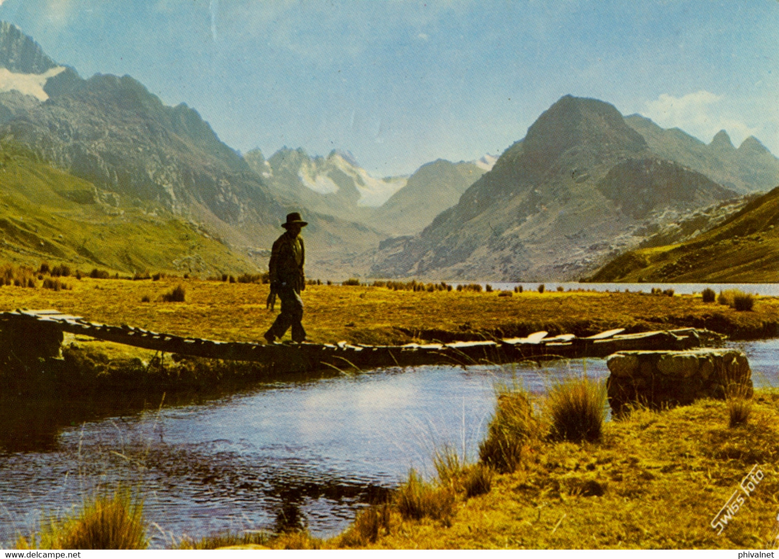 PERÚ , T.P. CIRCULADA , DEPARTAMENTO DE ANCASH , LAGO QUEROCOCHA - Peru