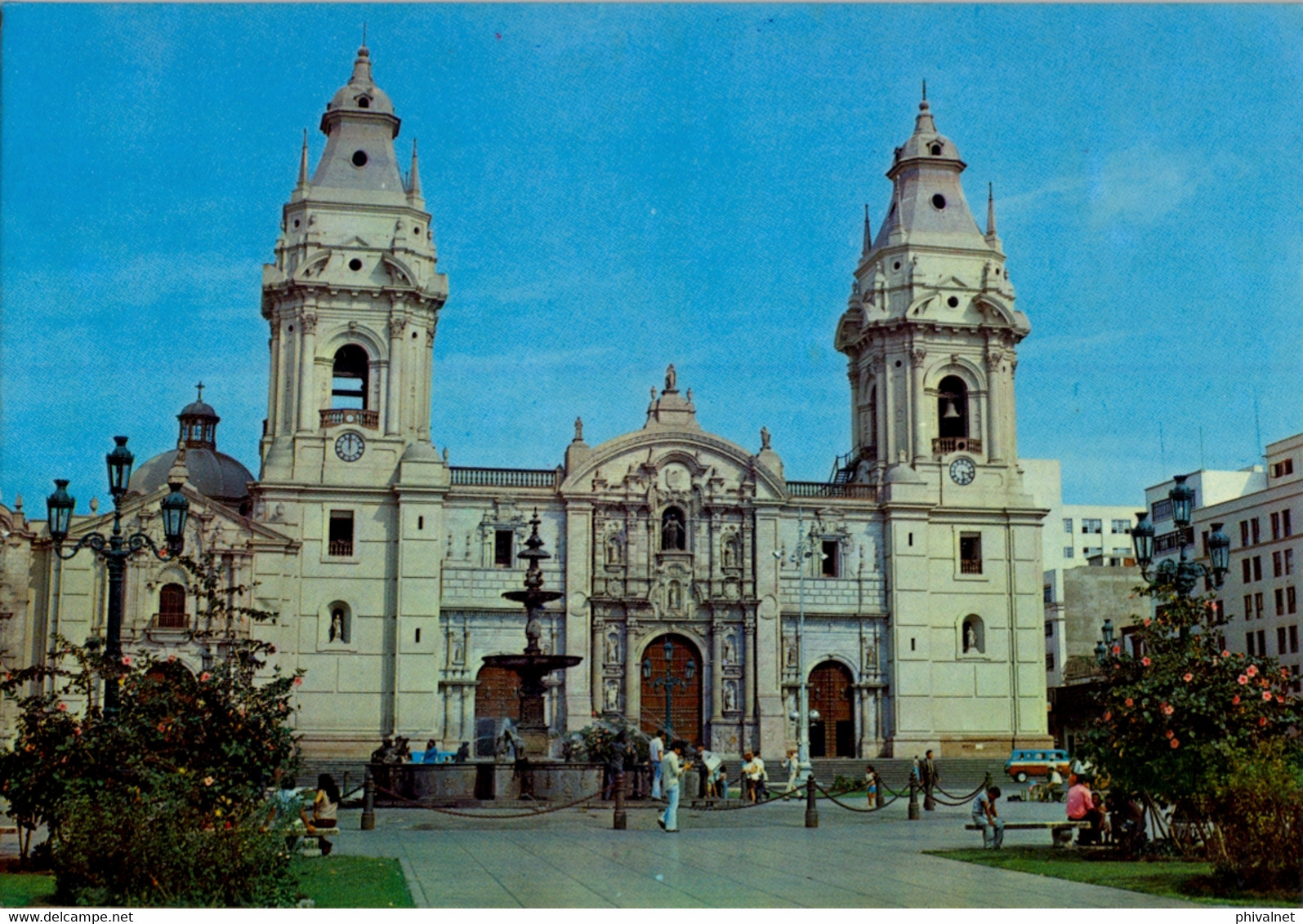 PERÚ , T.P. CIRCULADA , LIMA - LA CATEDRAL - Pérou