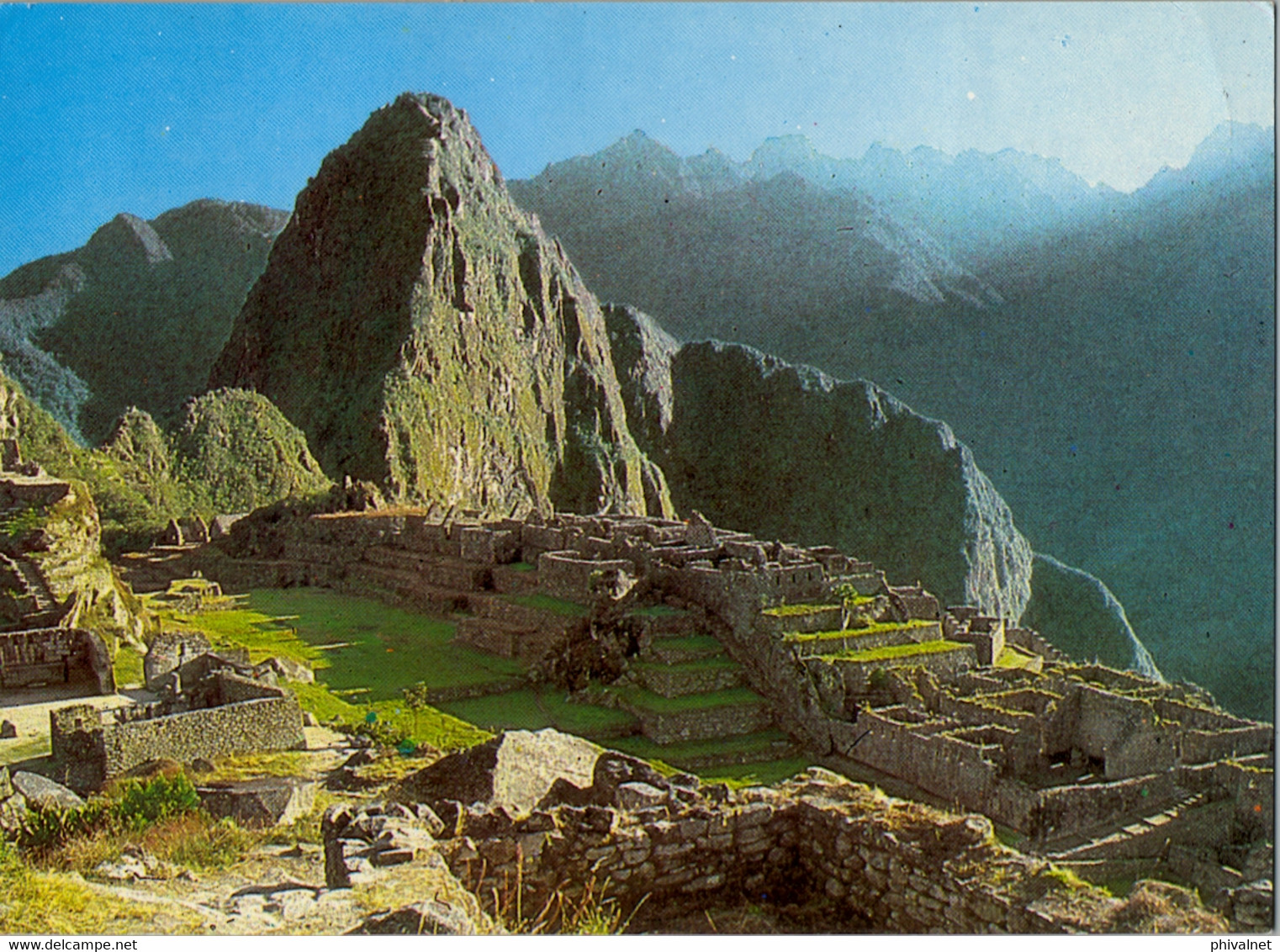 PERÚ , T.P. CIRCULADA , MACHU PICCHU - VISTA GENERAL SECTOR ORIENTAL - Peru