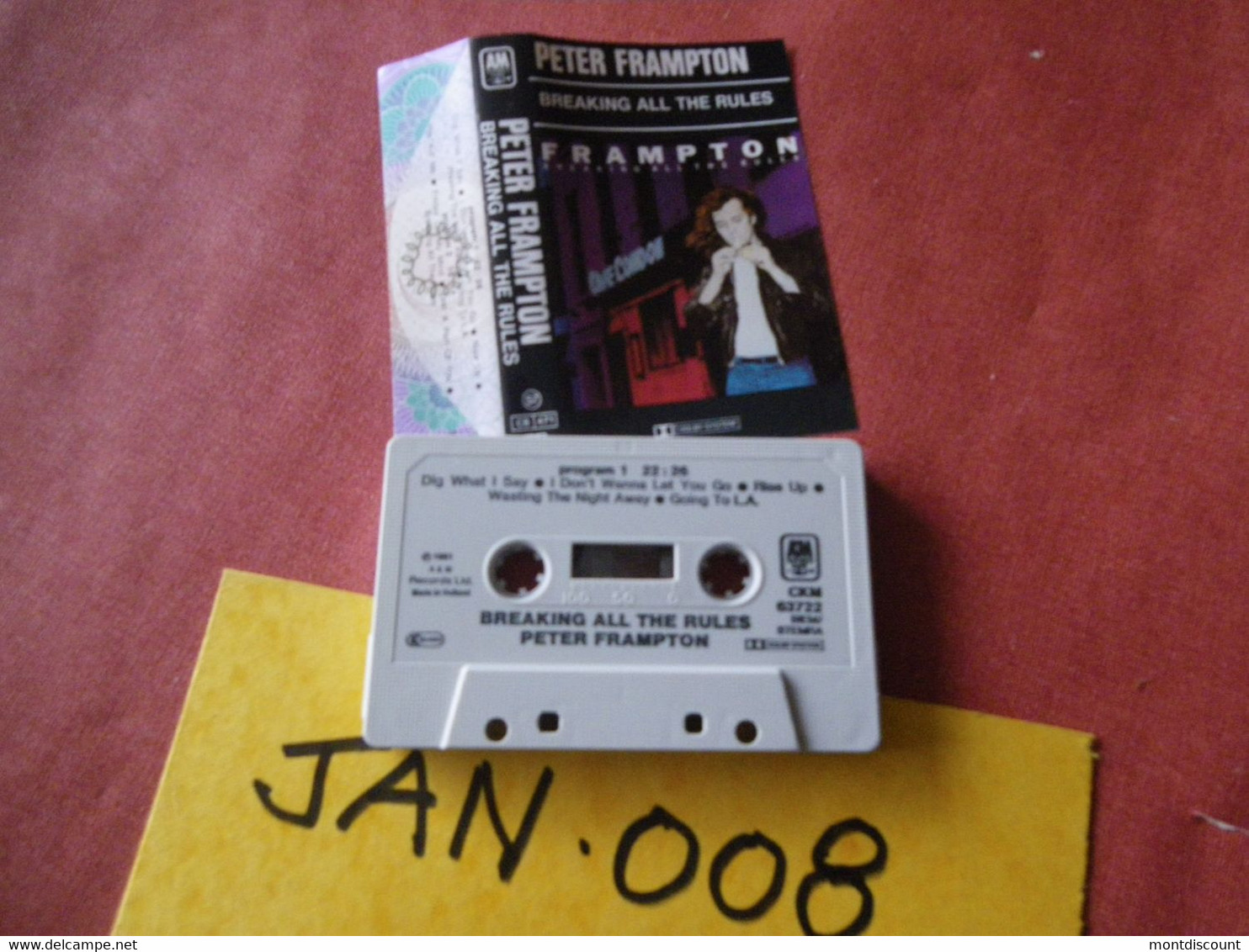 PETER FRAMPTON K7 AUDIO VOIR PHOTO...ET REGARDEZ LES AUTRES (PLUSIEURS) (JAN 008) - Cassettes Audio