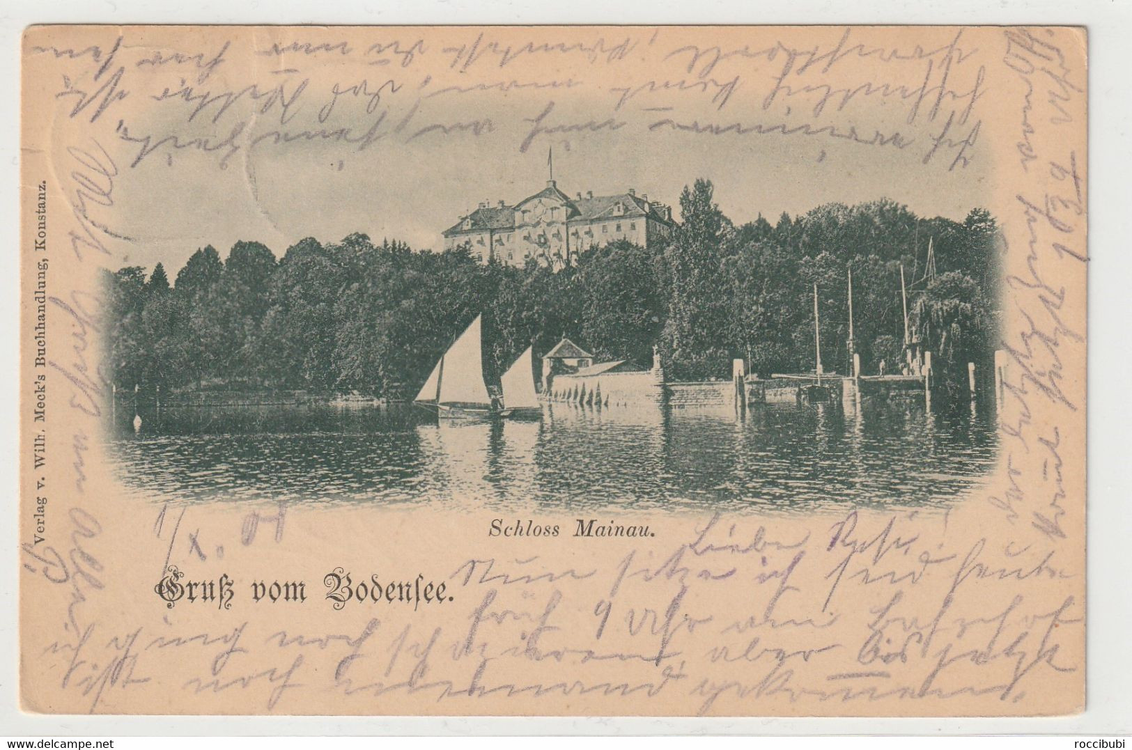 Schloss Mainau 1901 - Konstanz