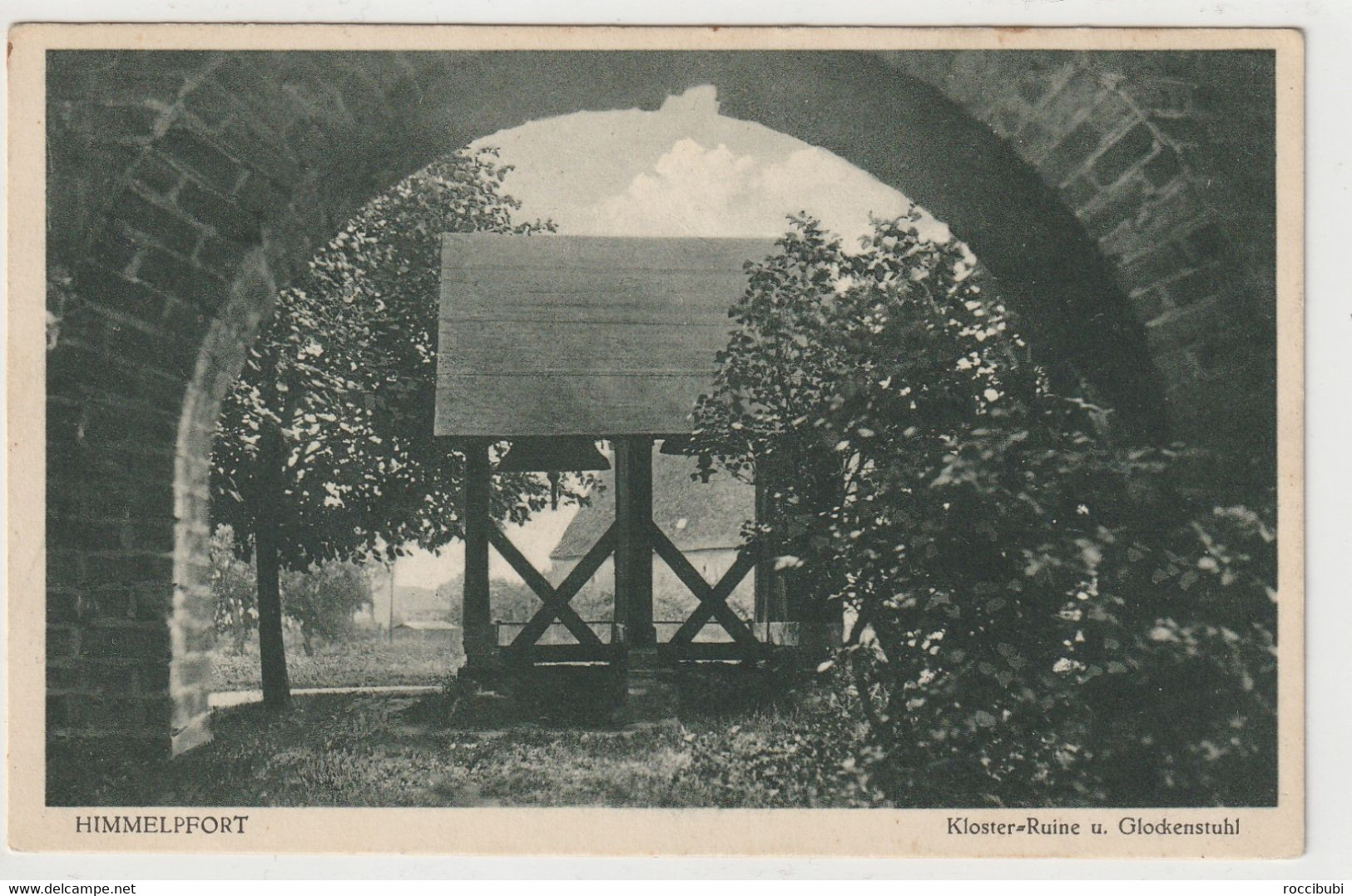 Himmelpfort, Kreis Templin, Kloster-Ruine 1937 - Templin