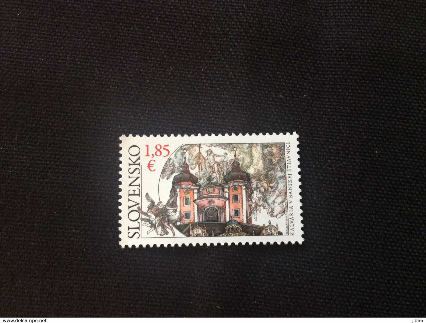 2021 Pofis 749 ** Le Calvaire Baroque De Banska Stianivca - Unused Stamps