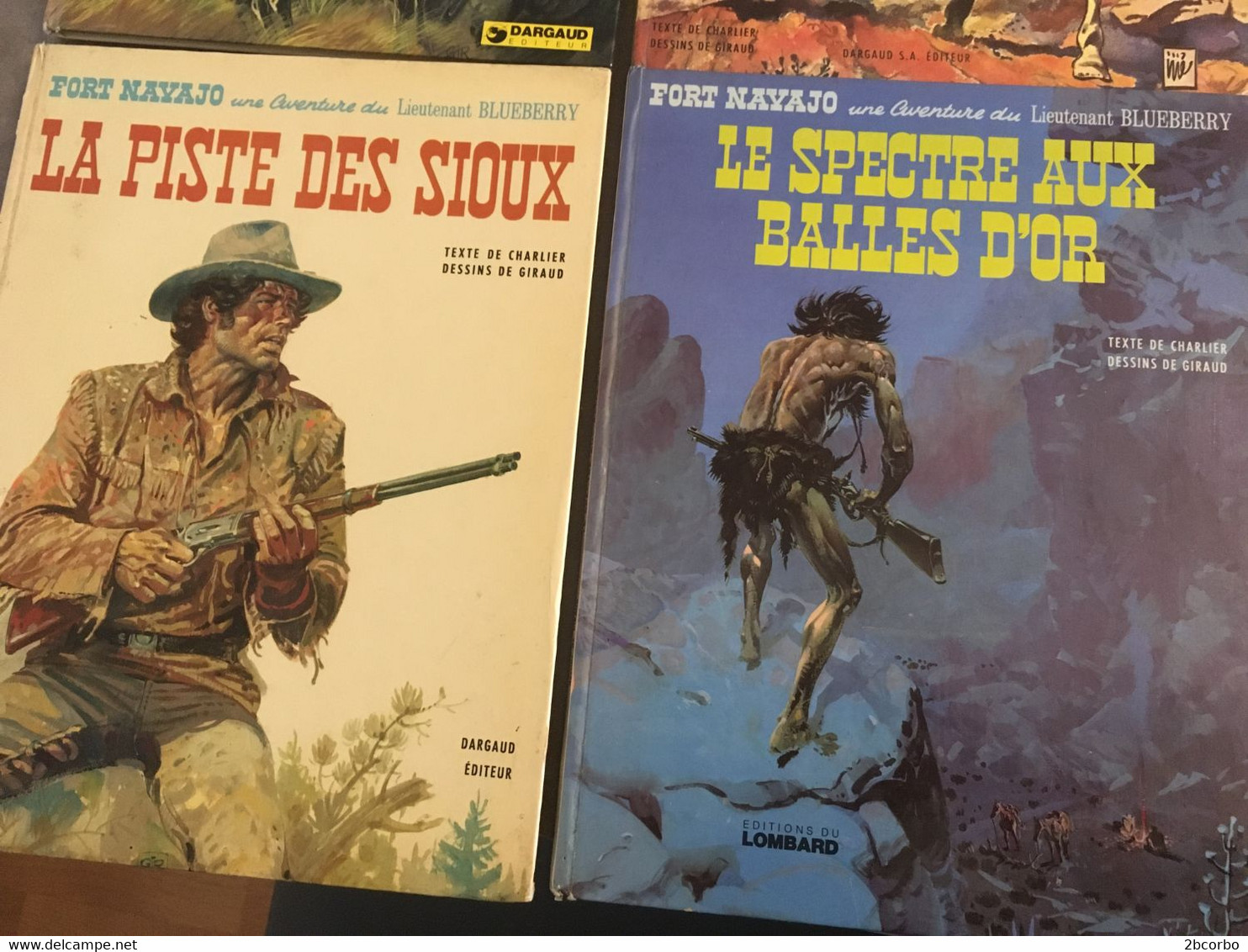 Lot De 6 BD BLUEBERRY 5 En Edition Originale 1 Fort Alamo Année 68 - Paquete De Libros