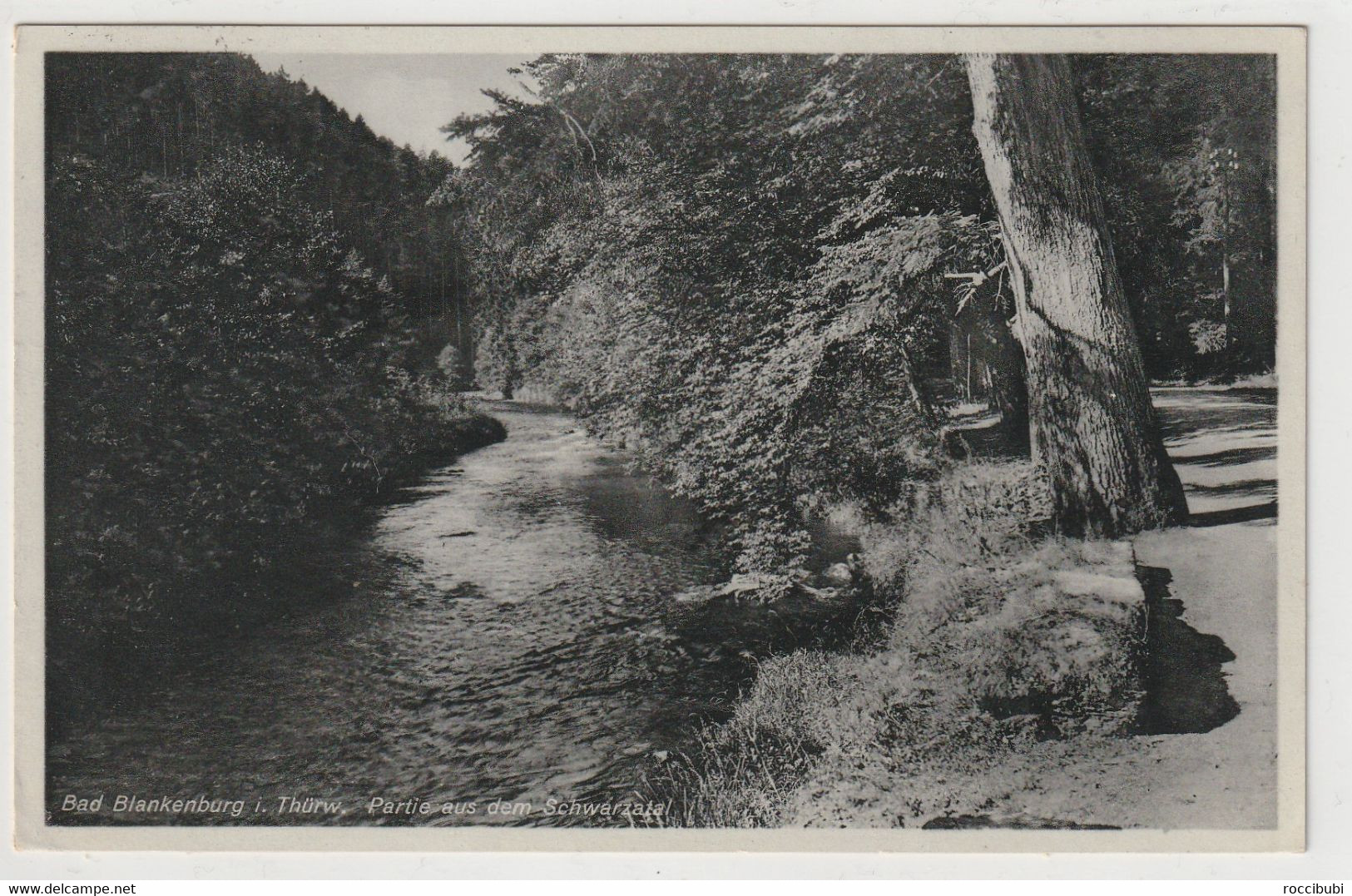 Bad Blankenburg, Partie Aus Dem Schwarzatal 1944 - Bad Blankenburg