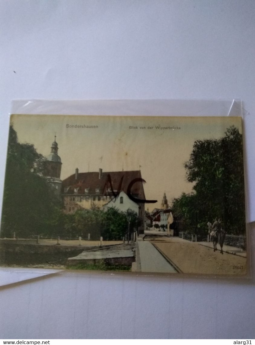 Sonderhausen.blick Von Der Wipperbrucke.unused Better..reg Letter E7 1 Or 2 Cards.conmems For Postage - Sondershausen