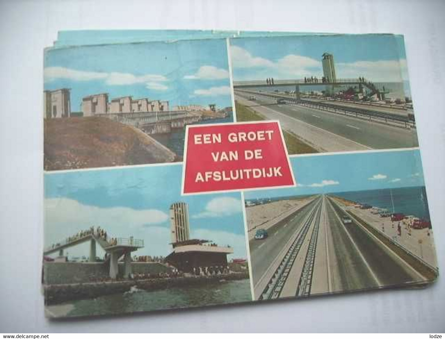 Nederland Holland Pays Bas Afsluitdijk Met Sluizen En Gedenkteken - Den Oever (& Afsluitdijk)