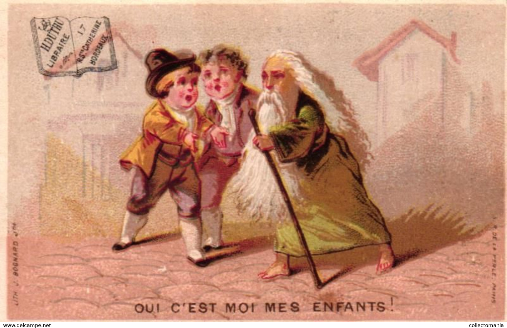4 Calendriers  1879  Libraire Hte Duthu  Livres De Médicine Bordeaux Madame Gregoire Dagobert   Litho Bognard - Small : ...-1900