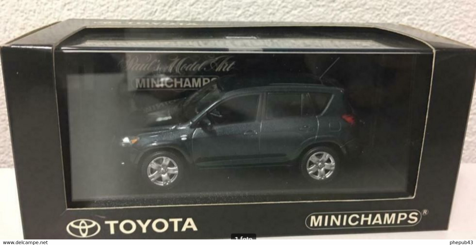 Toyota RAV 4 - 5 Doors - 2008 - Oasis Green Metal - Minichamps (Toyota) - Minichamps