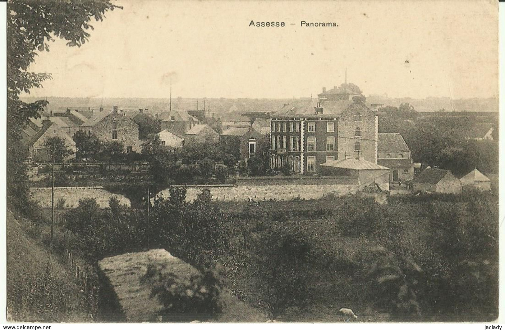 Assesse -- Panorama.   (2 Scans) - Assesse