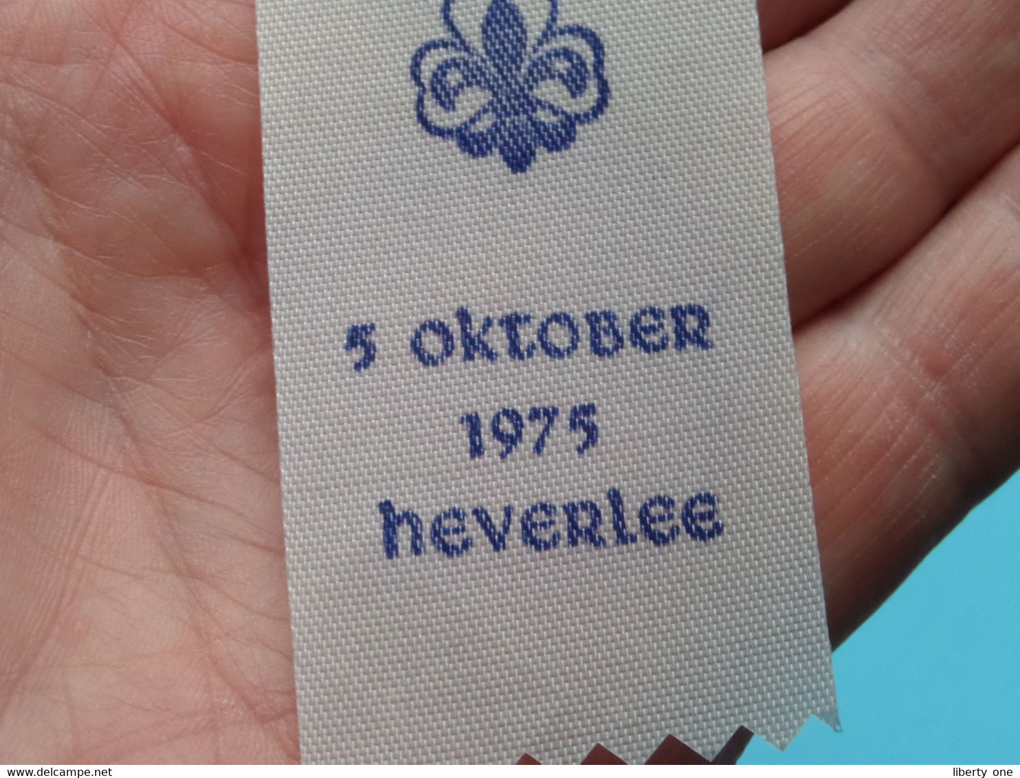 HEVERLEE 1975 ( 2de Jaarontmoeting ) Wimpel () SCOUTS ( Zie / See / Voir Photo ) V.O.S.O.G. ! - Scoutismo