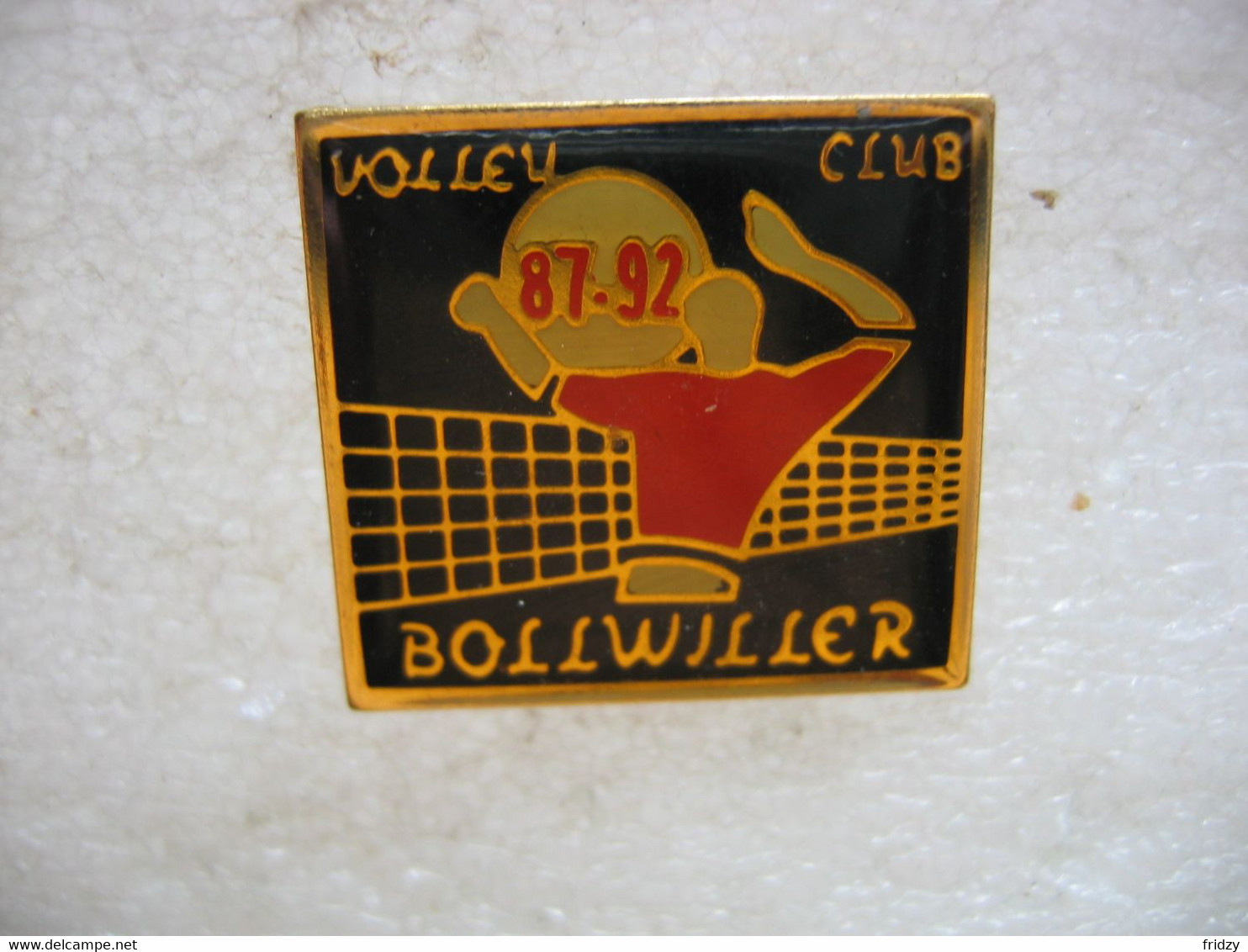 Pin's Du Volley Club De Bollwiller (Dépt 68) - Volleyball