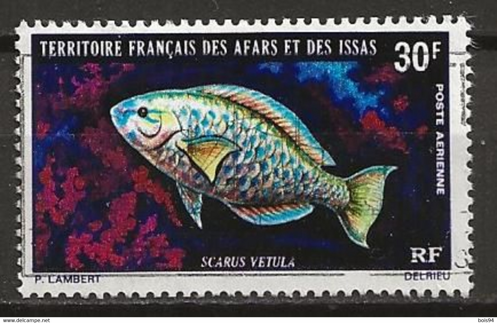 AFARS Et ISSAS 1971 . Poste Aérienne N° 66 . Oblitéré . - Used Stamps