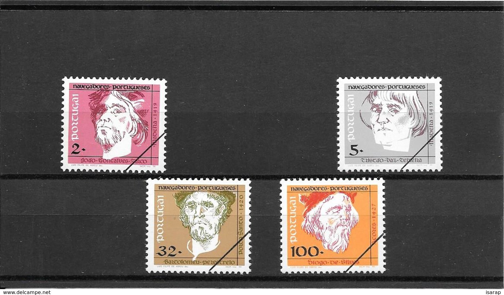 PROOF - 1990 - Navegadores Portugueses 1º - Unused Stamps