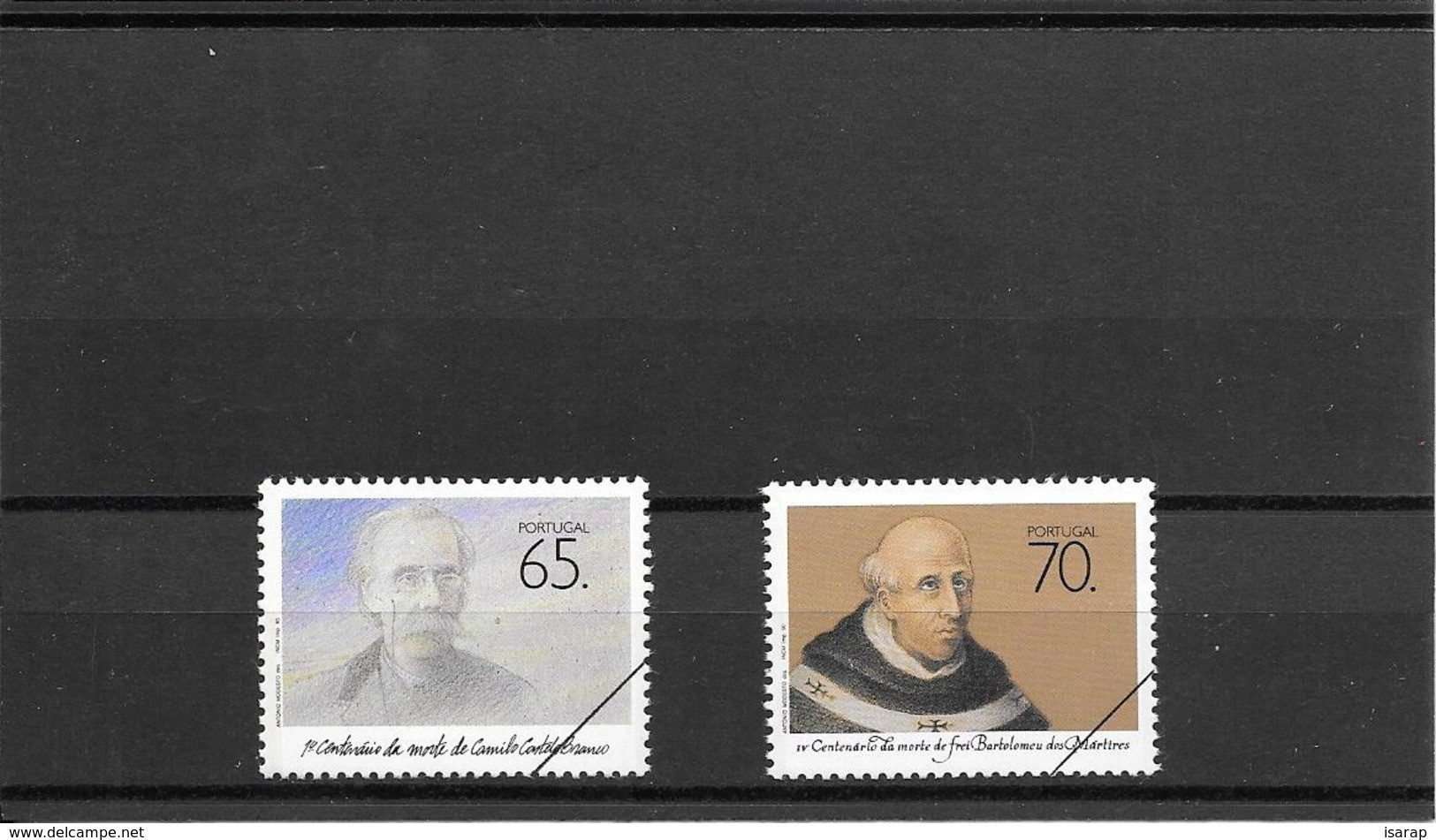 PROOF - 1990 - Vultos Das Letras - Unused Stamps