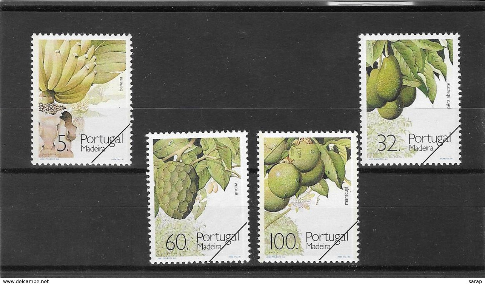 PROOF - 1990 - Frutos E Plantas Da Madeira - Ongebruikt