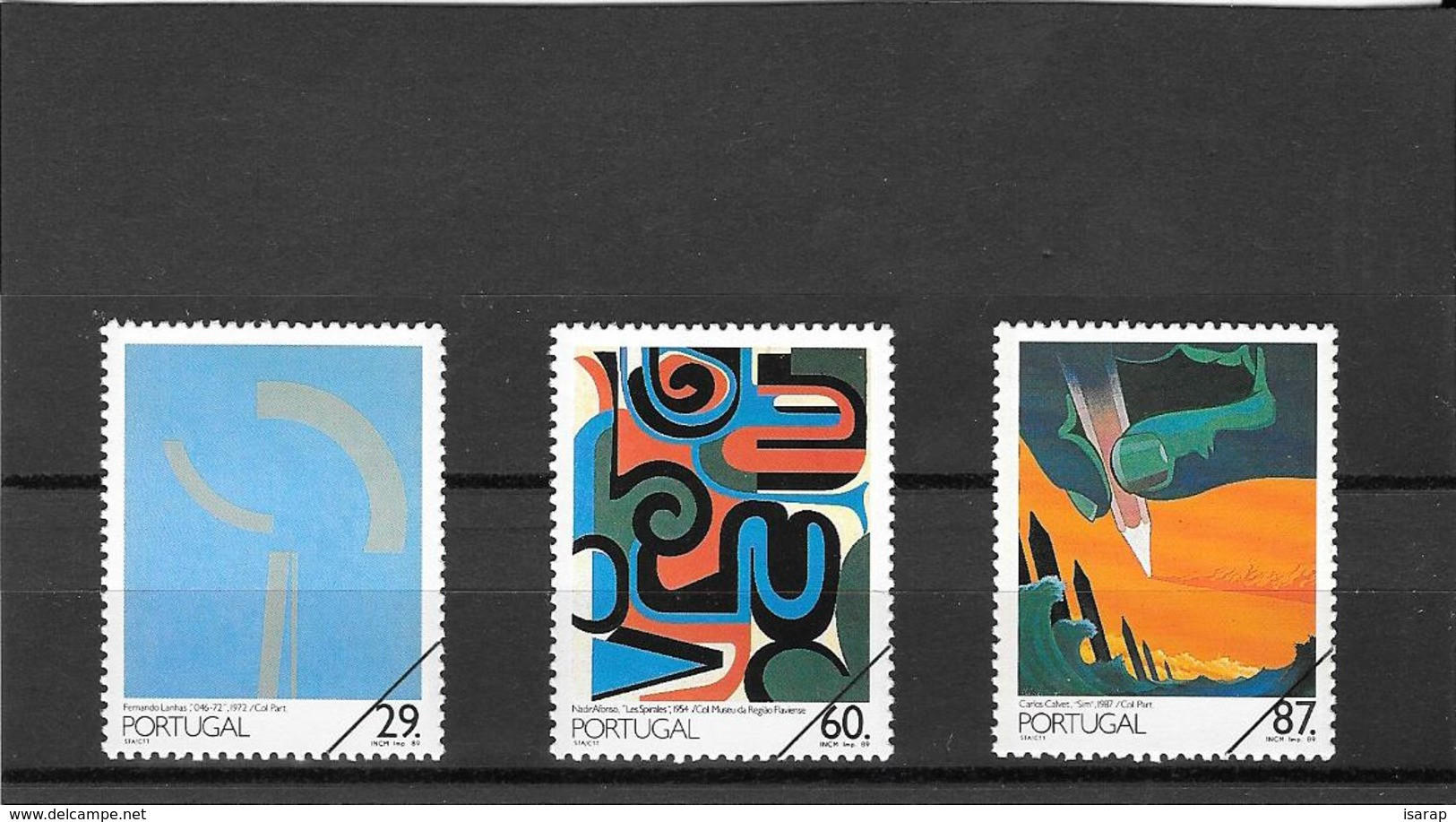 PROOF - 1989 - Pintura Portuguesa 4º Grupo - Unused Stamps