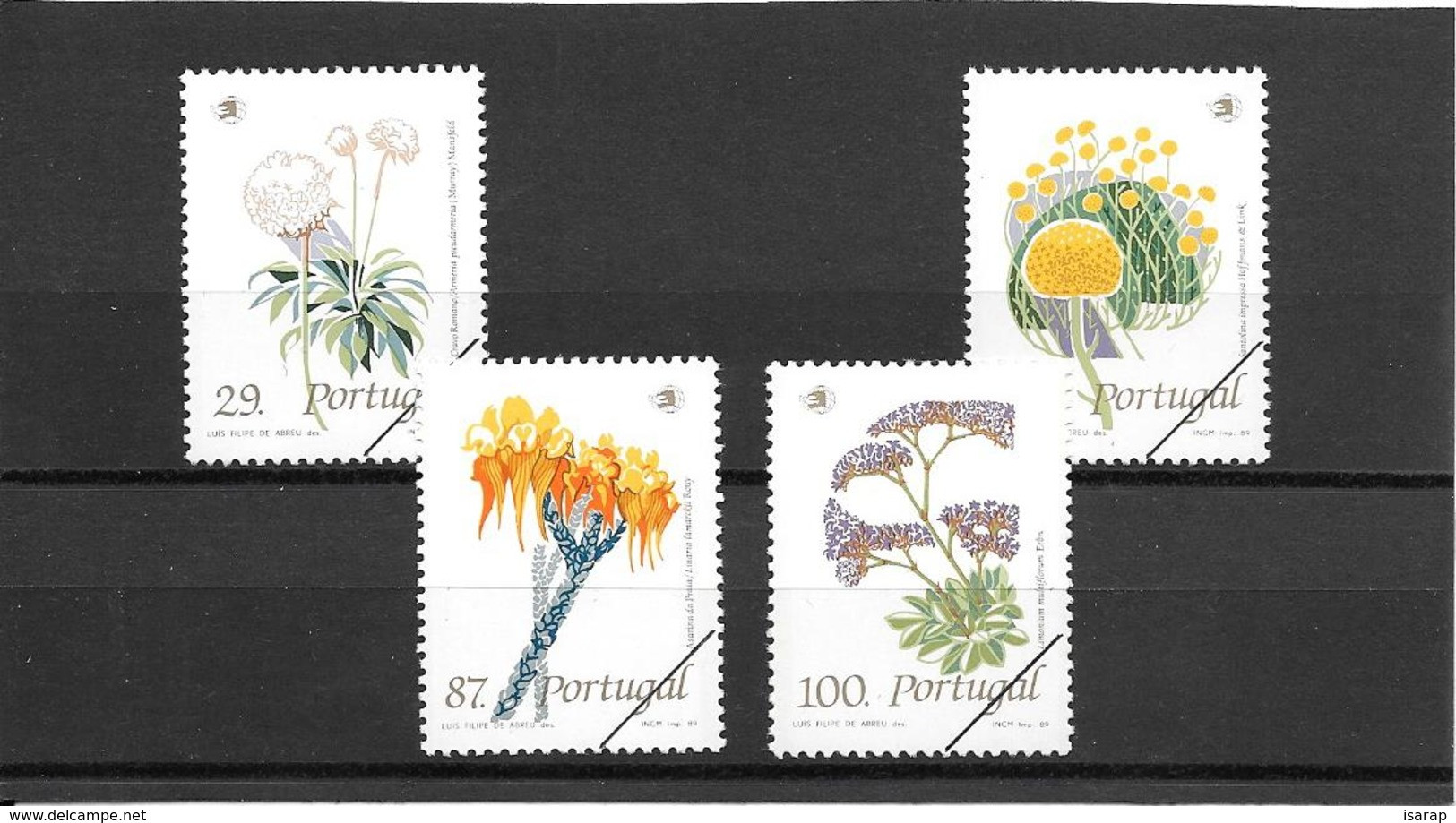 PROOF - 1989 - Flores Silvestres - Unused Stamps