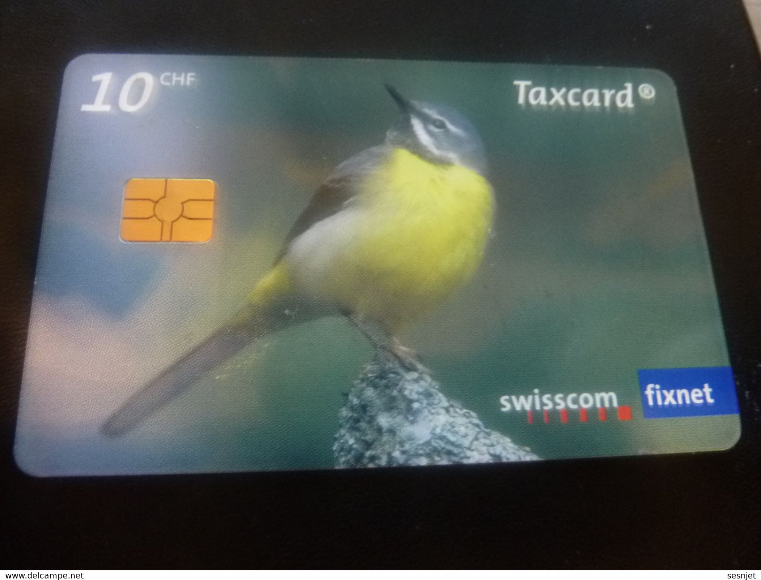 Taxcard - Swisscom - Fixnet - Bergeronnette Des Ruisseaux - 10 Chf - 05/2008 - 220 000 - - Sperlingsvögel & Singvögel