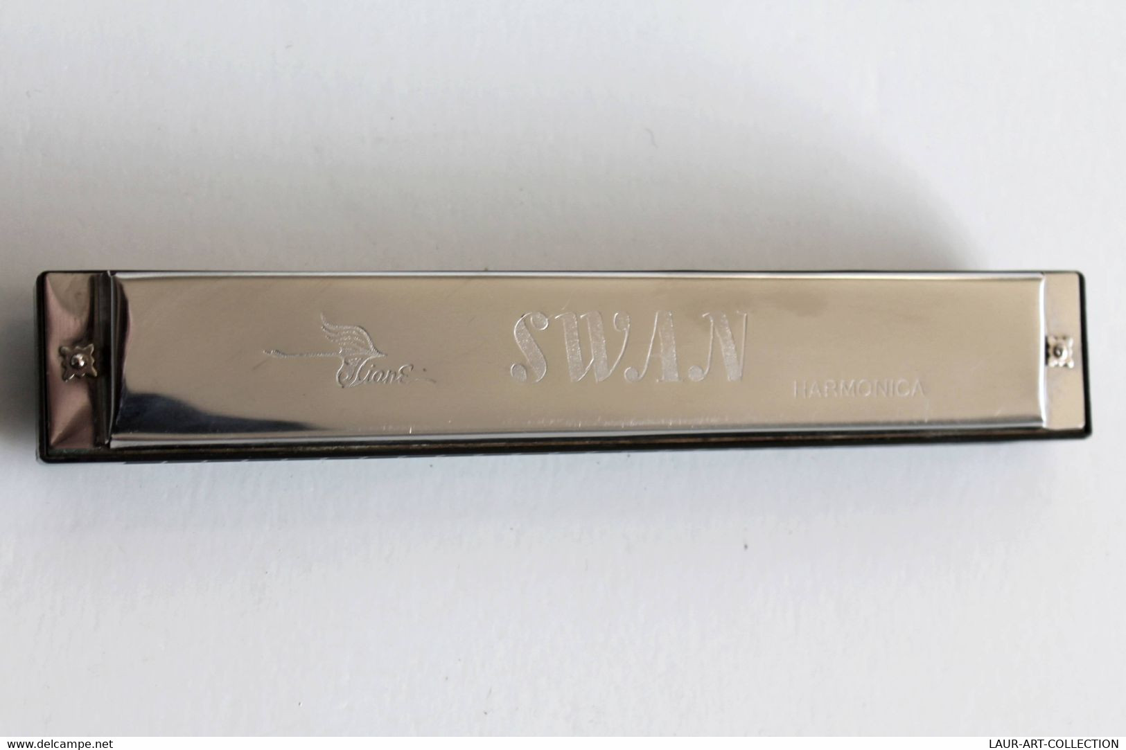 ANCIEN HARMONICA SWAN JIANE "C" - 24 HOLES AVEC SA BOITE D'ORIGINE / INSTRUMENT DE MUSIQUE      (3011.4) - Musikinstrumente