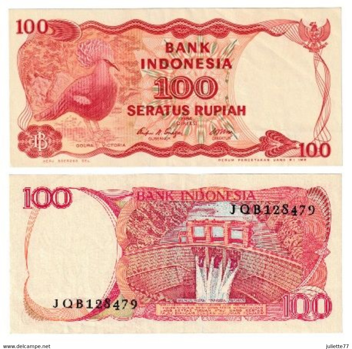 Billets - INDONESIE, Lot De 3 BILLETS De 100 Et 1000 Rupies (TTB) - Indonésie