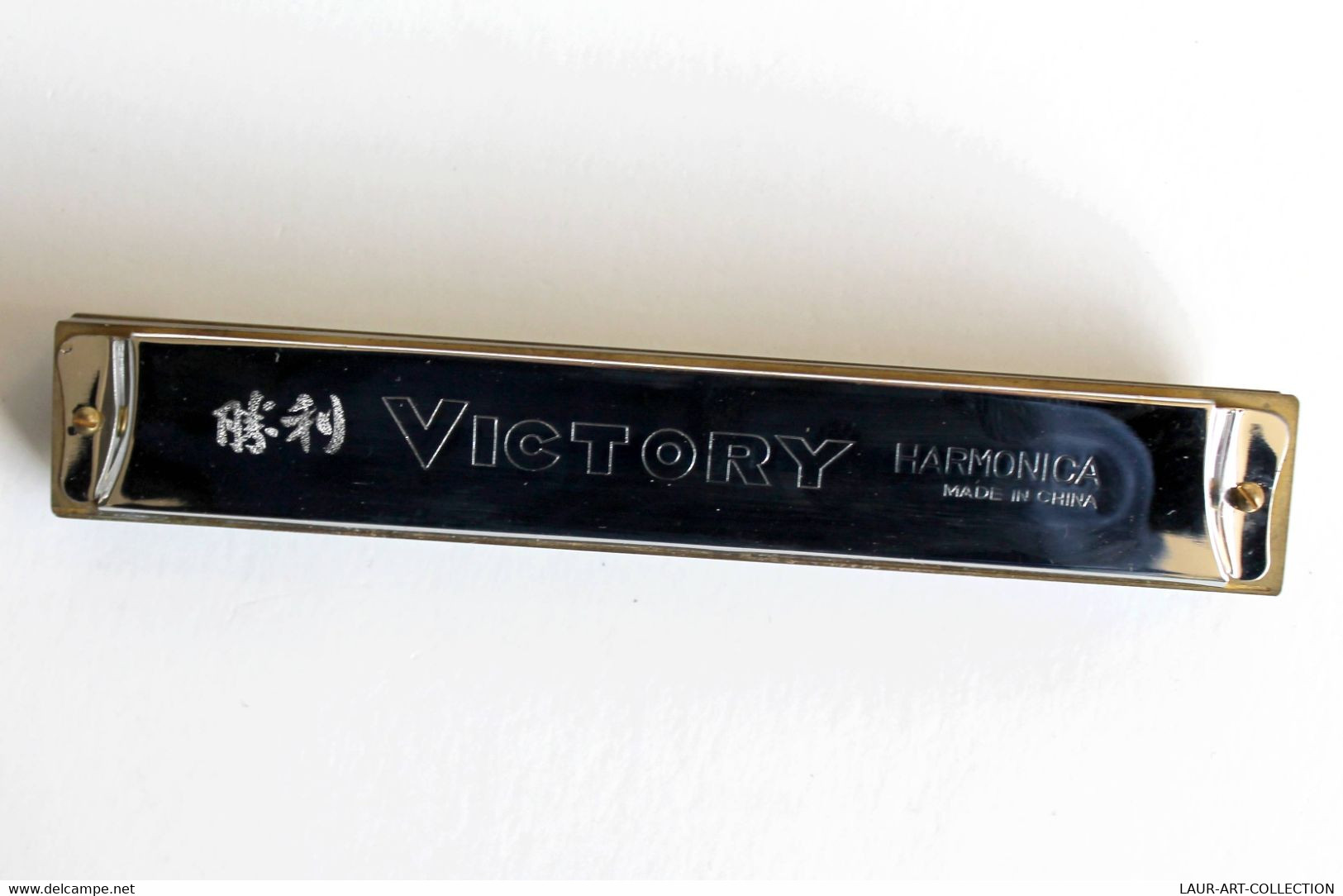 ANCIEN HARMONICA VICTORY SH1008 - 24 HOLES + BOITE D'ORIGINE - MADE IN CHINA  / INSTRUMENT DE MUSIQUE     (3011.7) - Musikinstrumente