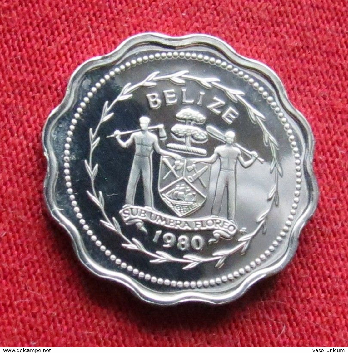 Belize 1 Cent 1980 Proof Minted 920 Coins - Belize