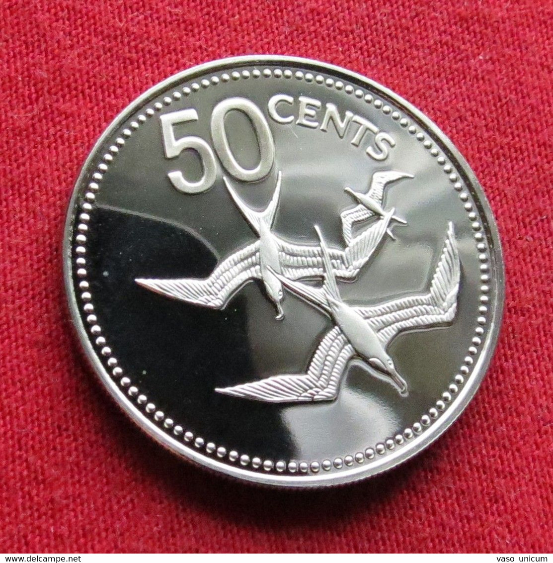 Belize 50 Cents 1980 Proof Minted 920 Coins - Belize