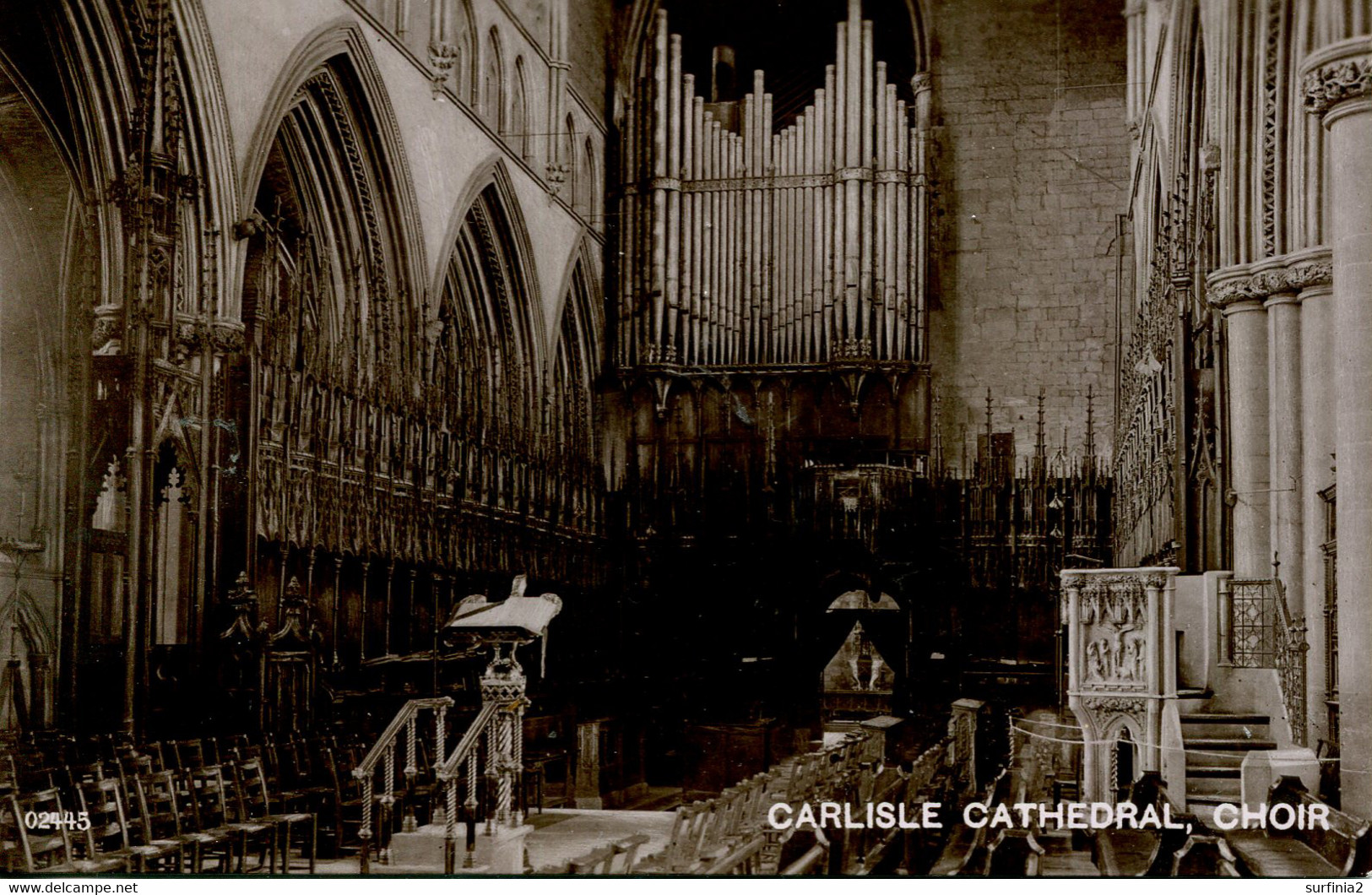 CUMBRIA - CARLISLE CATHEDRAL CHOIR RP Cu905 - Carlisle