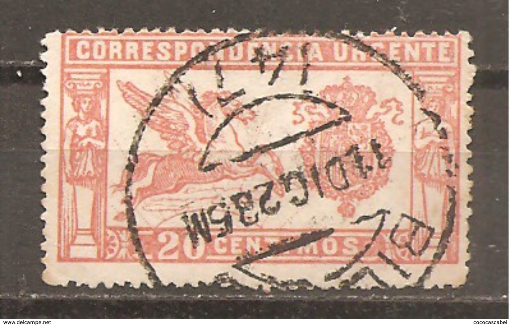 España/Spain-(usado) - Edifil  256c - Yvert  Expres 1a (o) - Eilbriefmarken