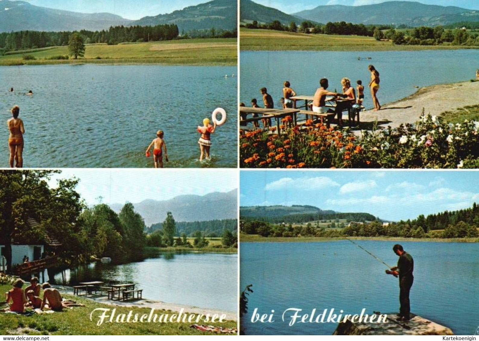 AK - Flatschacher See Bei Feldkirchen - Feldkirchen In Kärnten