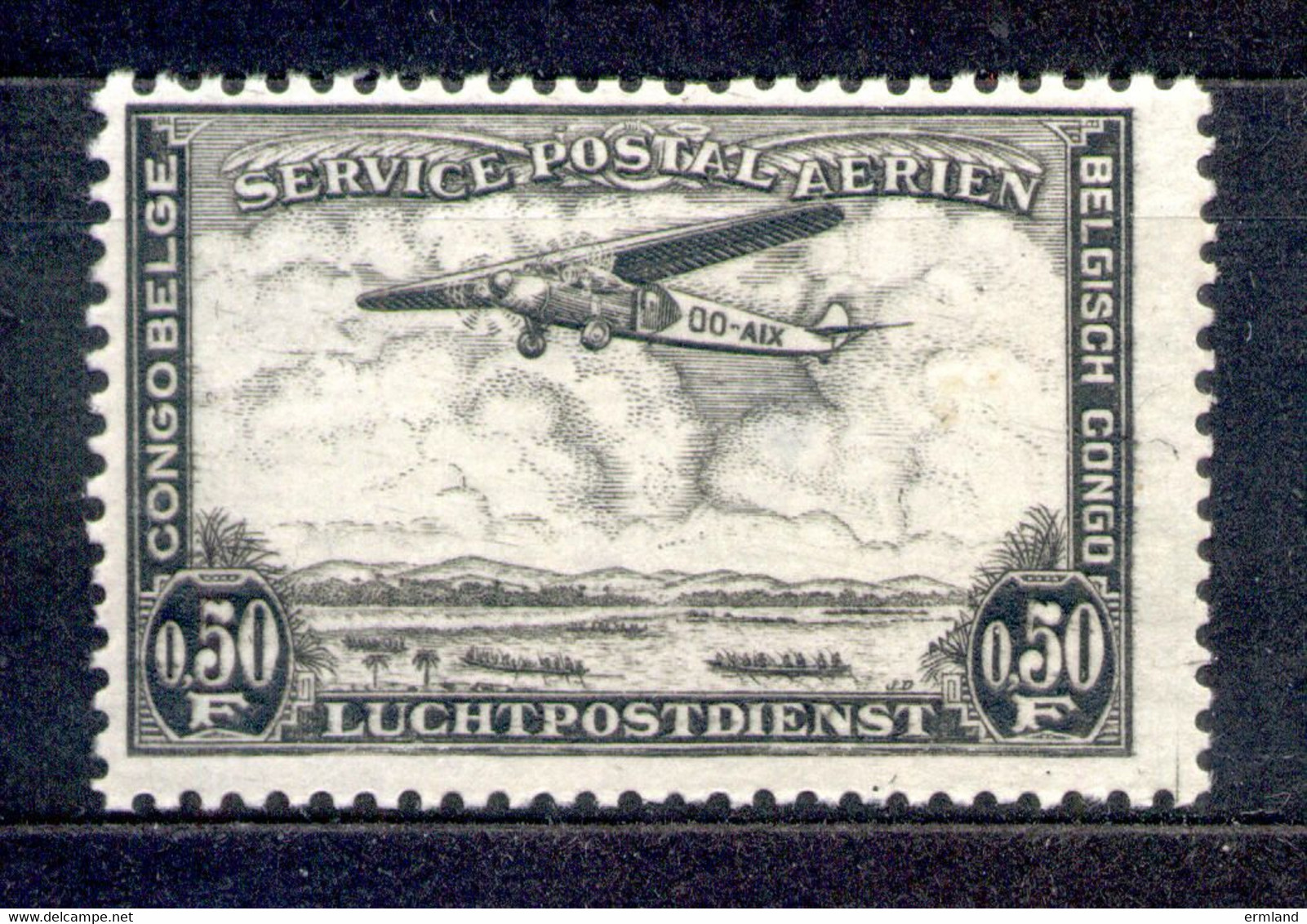 Belgisch Kongo 1934 - Michel Nr. 147 * - Neufs