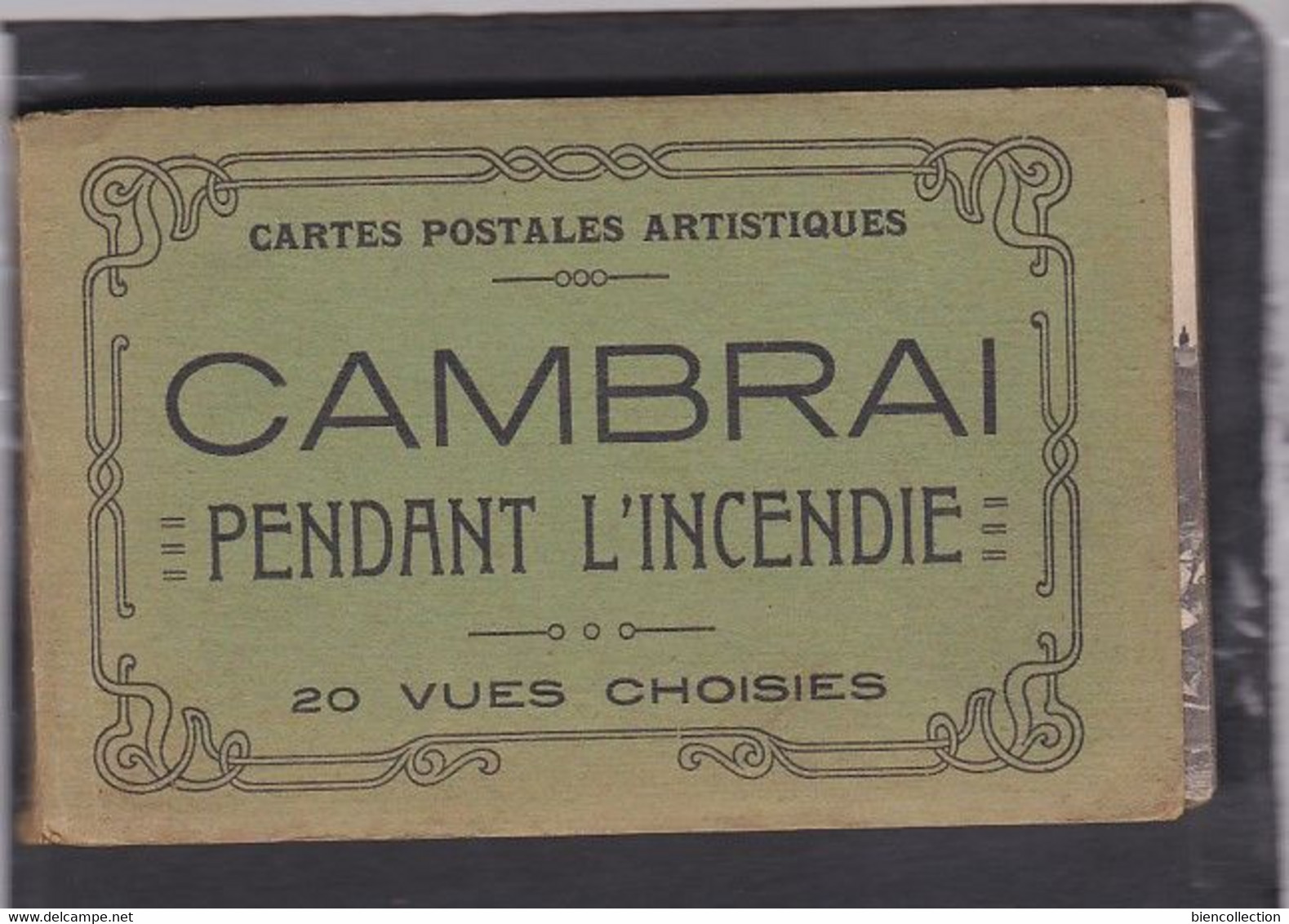 Nord. Carnet De 20 Vues De L'incendie De Cambrai - Cambrai