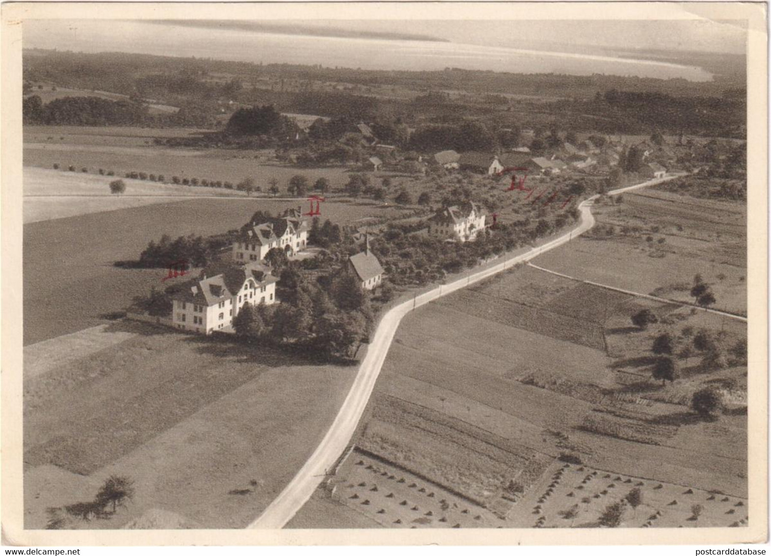 Les Asiles De Lavigny, Destinés Aux Epileptiqus De La Suisse Romande - Vue Générale, Prise D'avion - & Air View - Lavigny