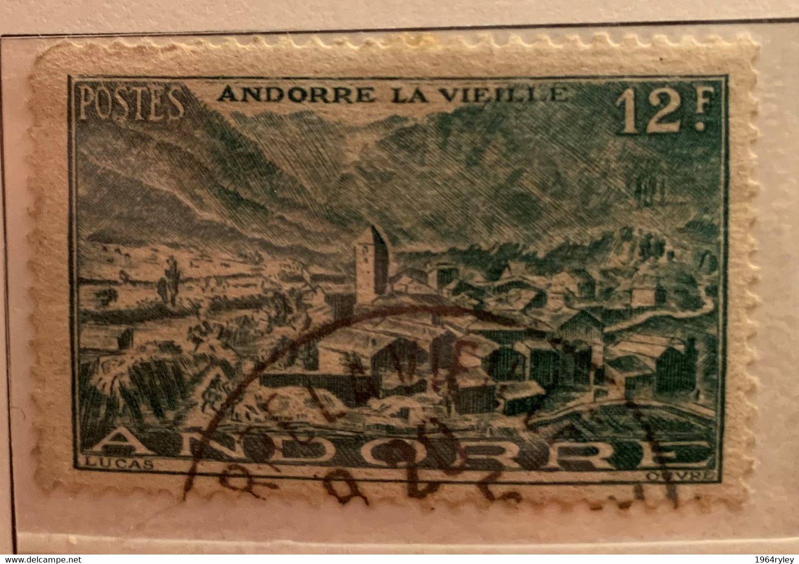 ANDORRA - (0) - 1948-1951 - # 130 - Gebruikt