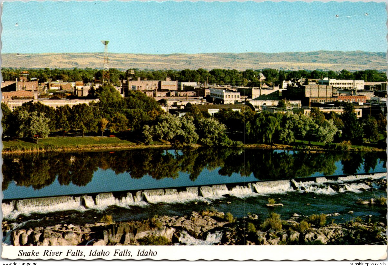 Idaho Idaho Falls Snake River Falls - Idaho Falls