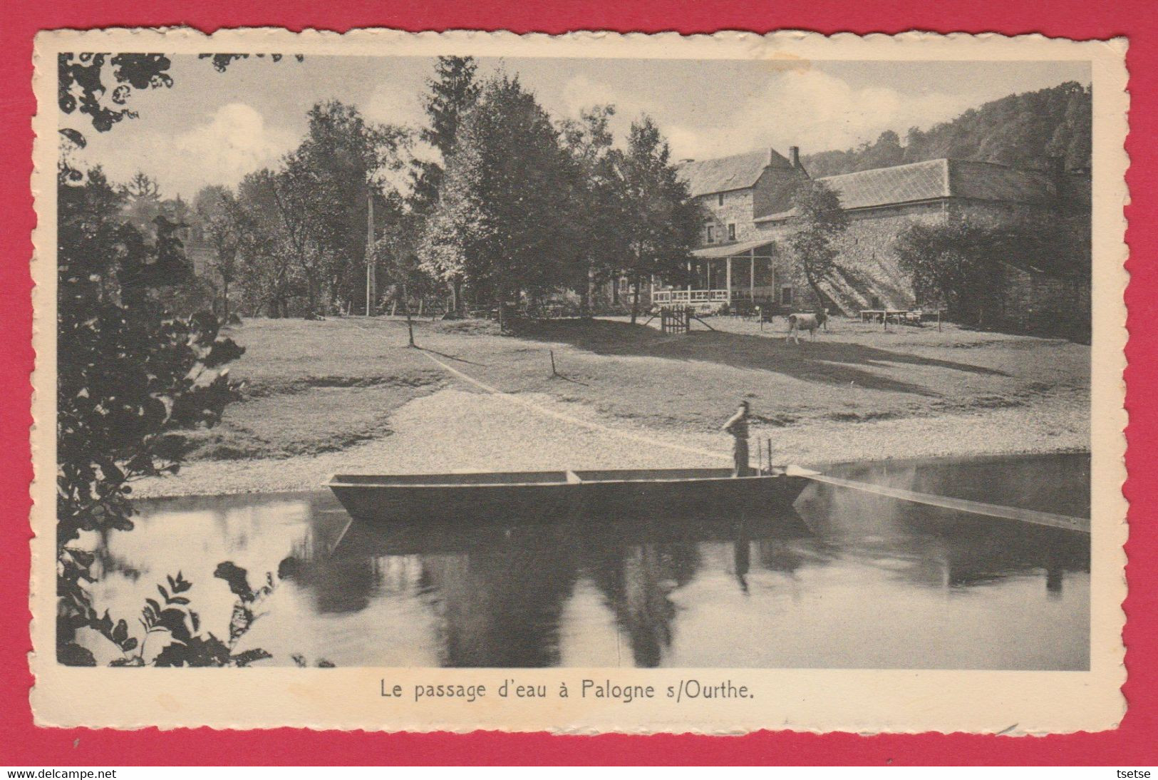 Palogne S/ Ourthe - Le Passage D'eau ( Voir Verso ) - Hamoir