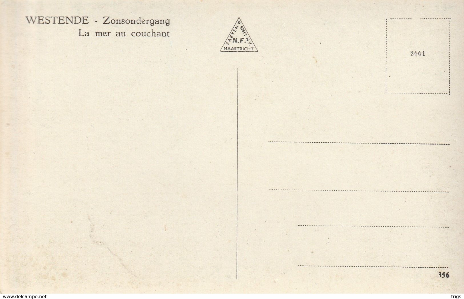 Westende - Zonsondergang - Westende